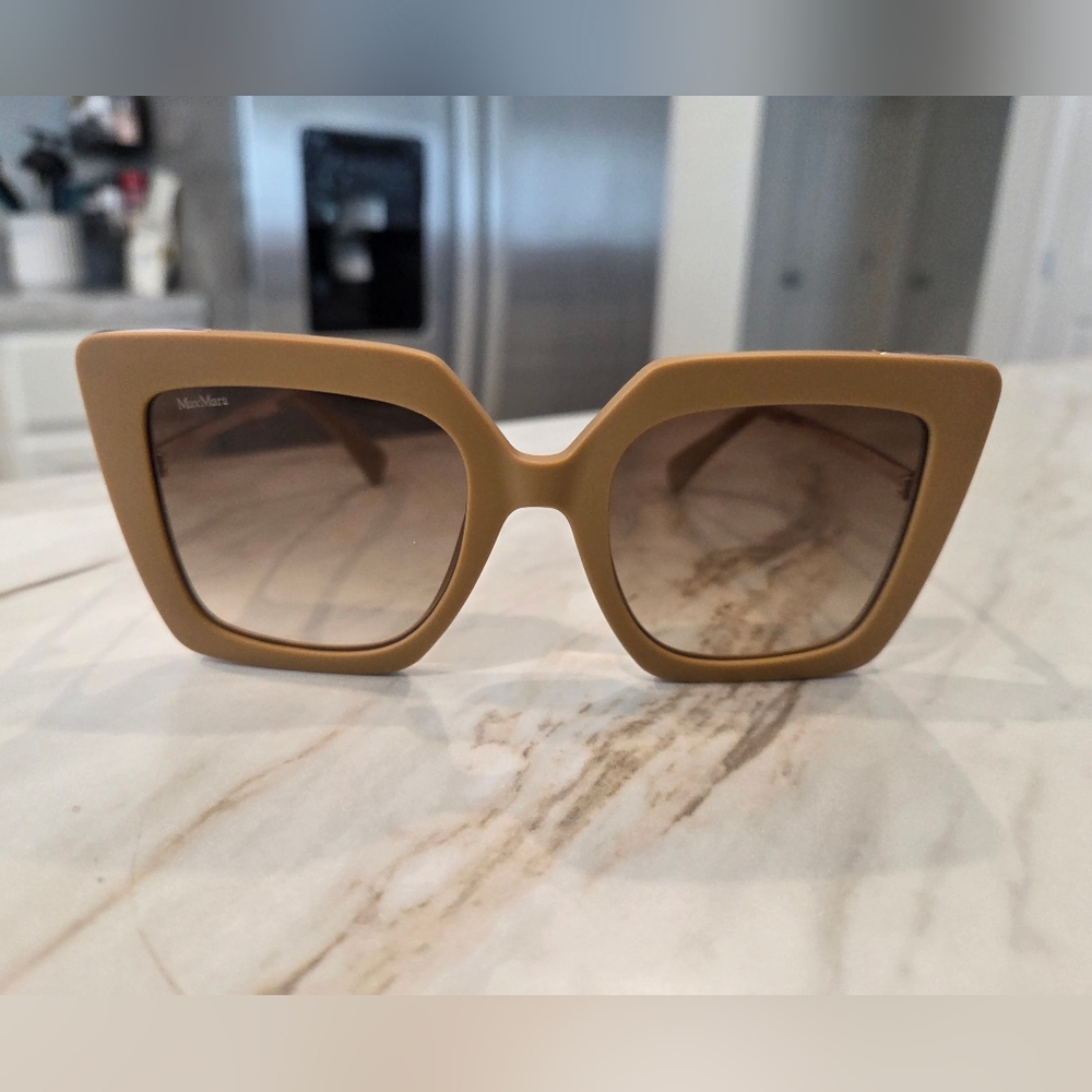 MaxMara Beige Sunglasses